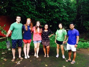 Dansegruppe i Costa Rica med VITA på internationalt forløb