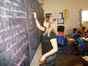 Undervisning i Senegal med VITA