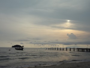 solnedgang i Cambodja med VITA