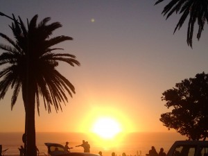 Solnedgang i Sydafrika - VITA 