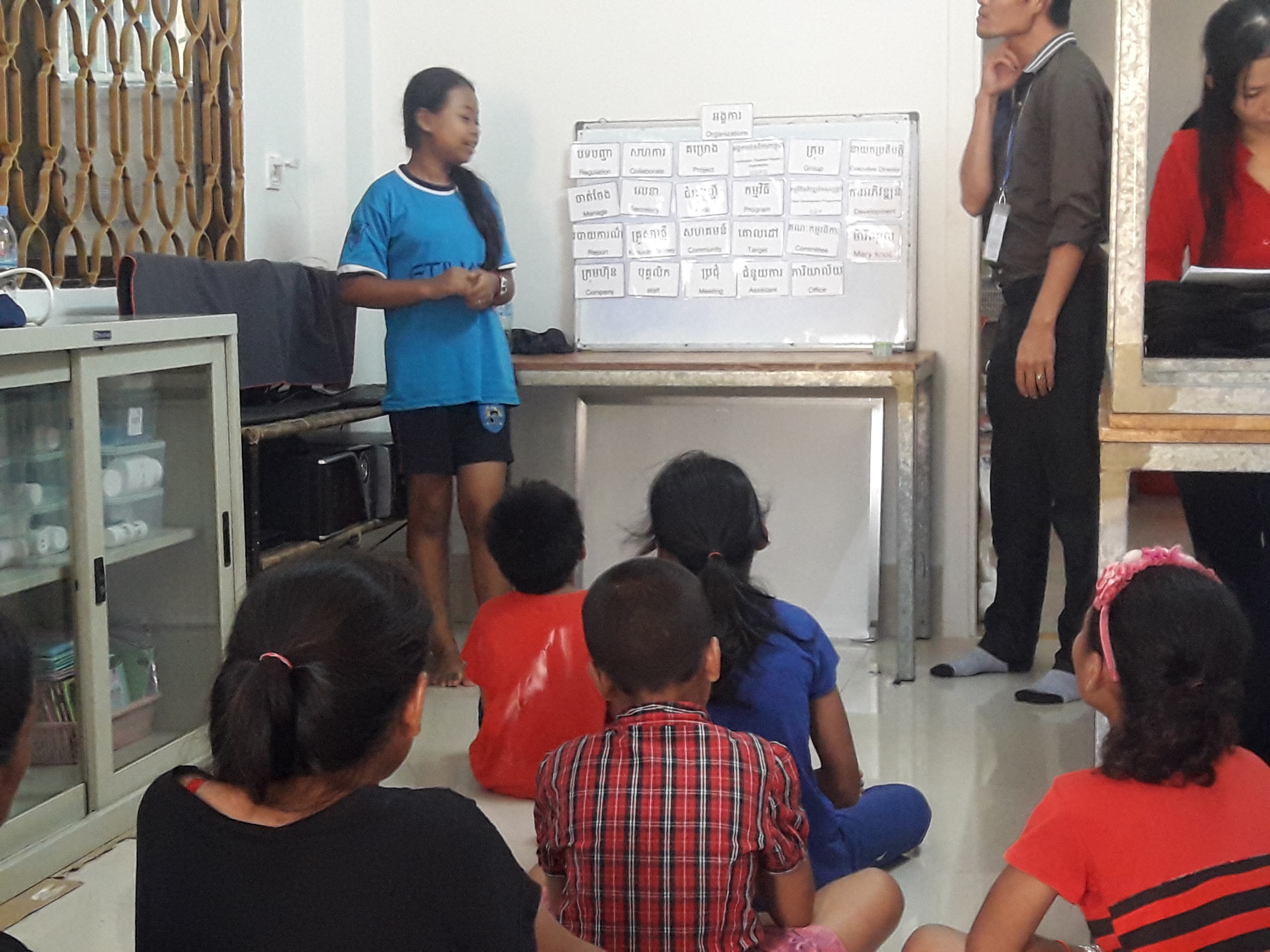 Humanitært frivilligt arbejde i Asien