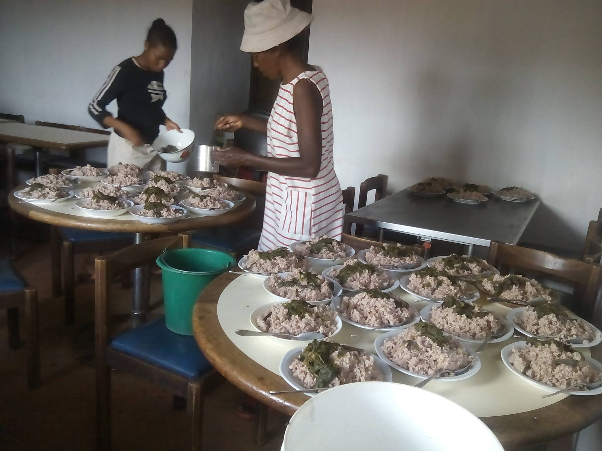 Opførelse af en skolekantine på Madagaskar