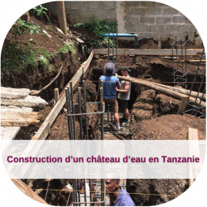 Ingeniørstuderende i praktik i Tanzania