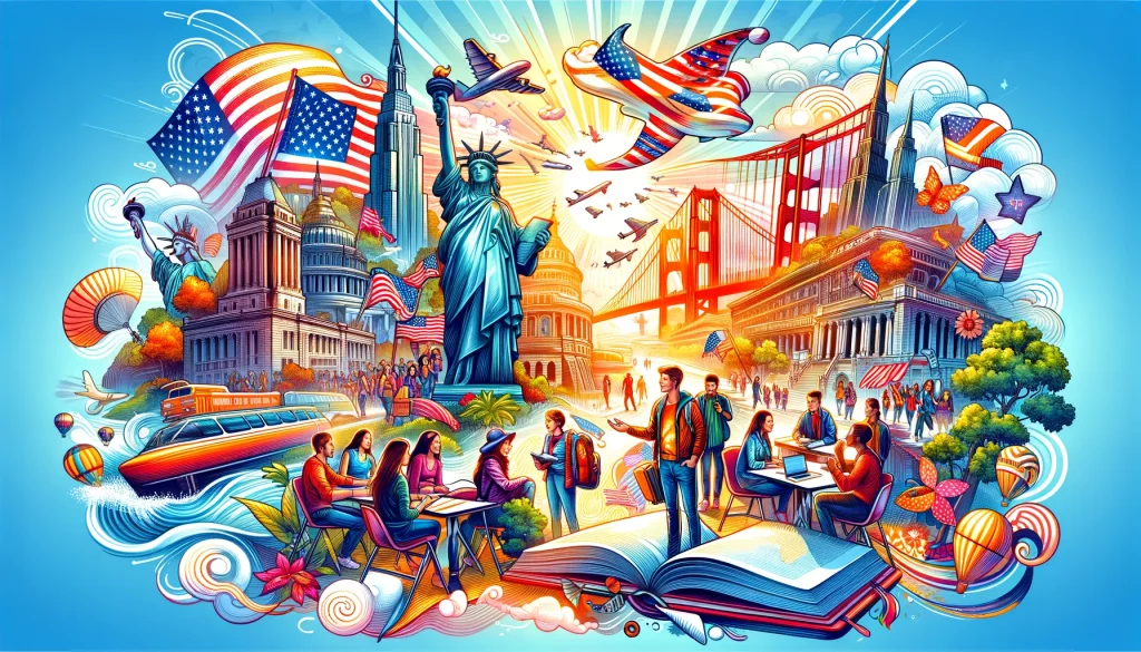 sprogophold i usa