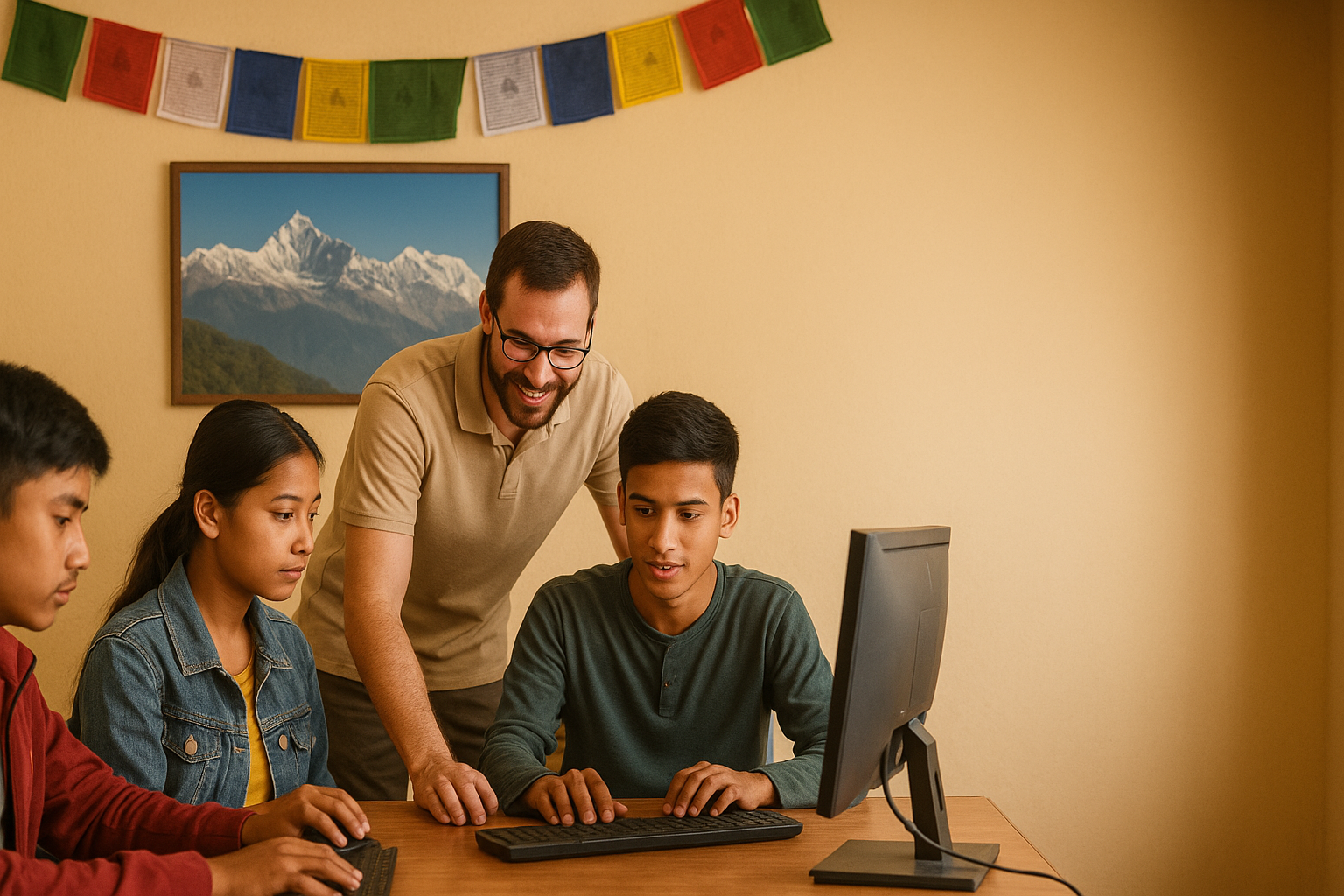 Undervis i IT i Nepal: del viden, lær og gør en forskel