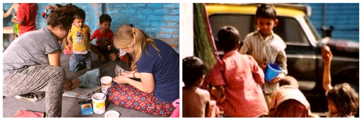 Humanitært frivilligt arbejde