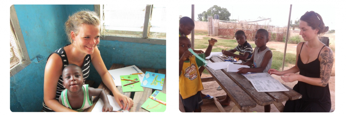 Frivillig i Ghana