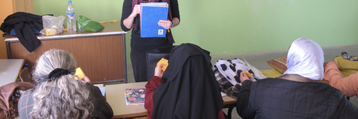 Praktikanter i en NGO i Marokko