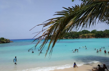 Strand på Jamaica
