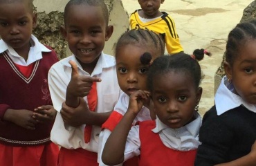 Undervisningsforløb på skoler i Zanzibar