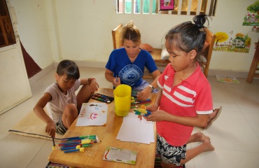 Frivilligt arbejde i Cambodja