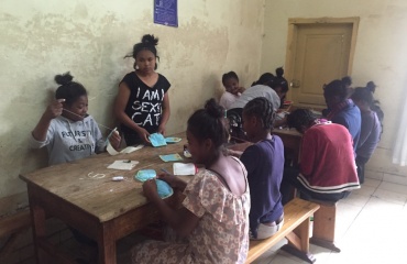 Frivilligt socialt arbejde i Antananarivo