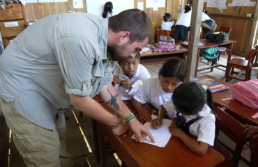 At bo i immersion med lokalbefolkningen i Ecuador