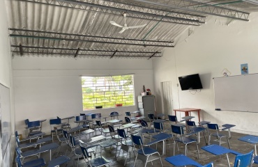 humanitært forløb på skole i Colombia