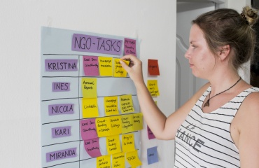 Studiepraktik i en humanitær NGO