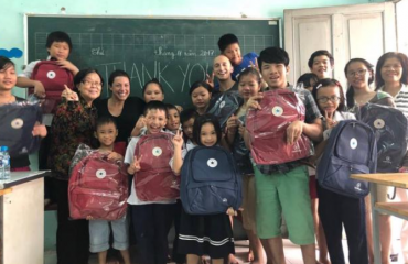 Studerende på forløb i Vietnam