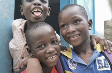 Deltagere på humanitært ophold i Senegal