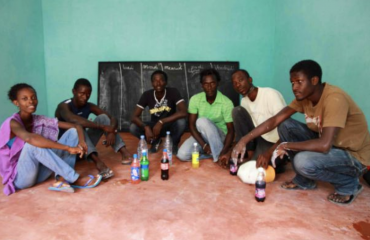 Praktikantstuderende fra handelshøjskole i Senegal