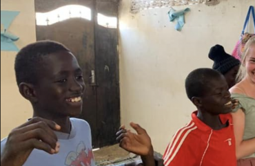 Talibé-børn i en NGO i Senegal
