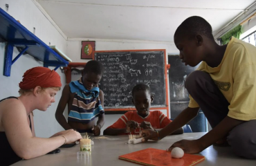 Frivilligt franskundervisningsforløb i Senegal