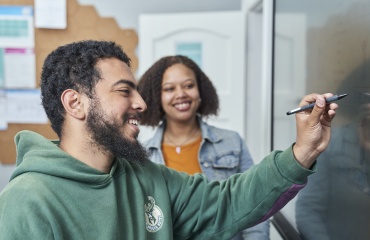 Studerende på engelsk sprogophold i Sydafrika