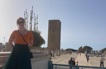 Frivillig deltager på forløb i Maghreb