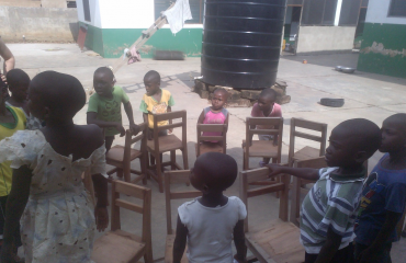 Frivillige i Ghana