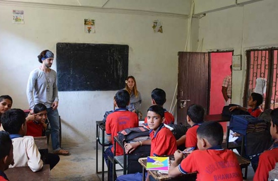 Undervisningsforløb i Nepal