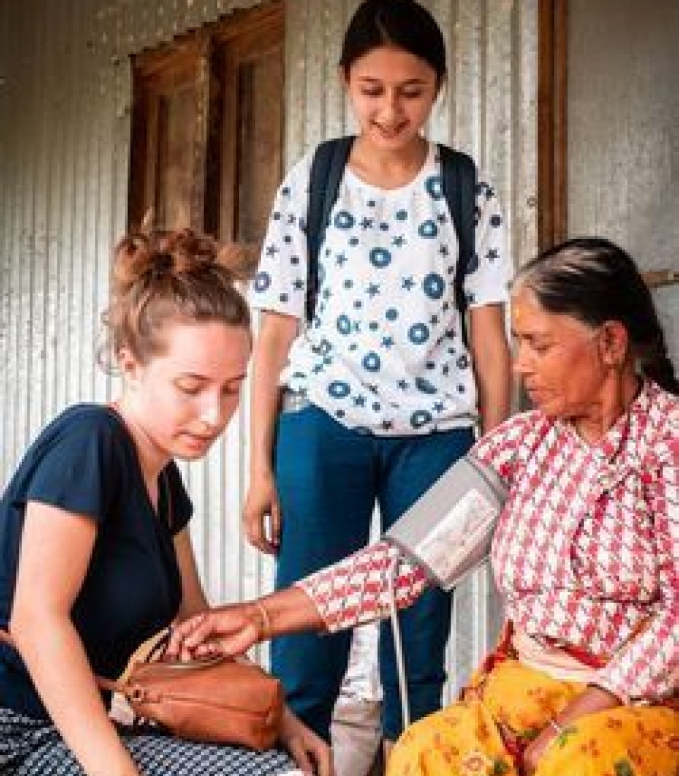 humanitært forløb i Nepal