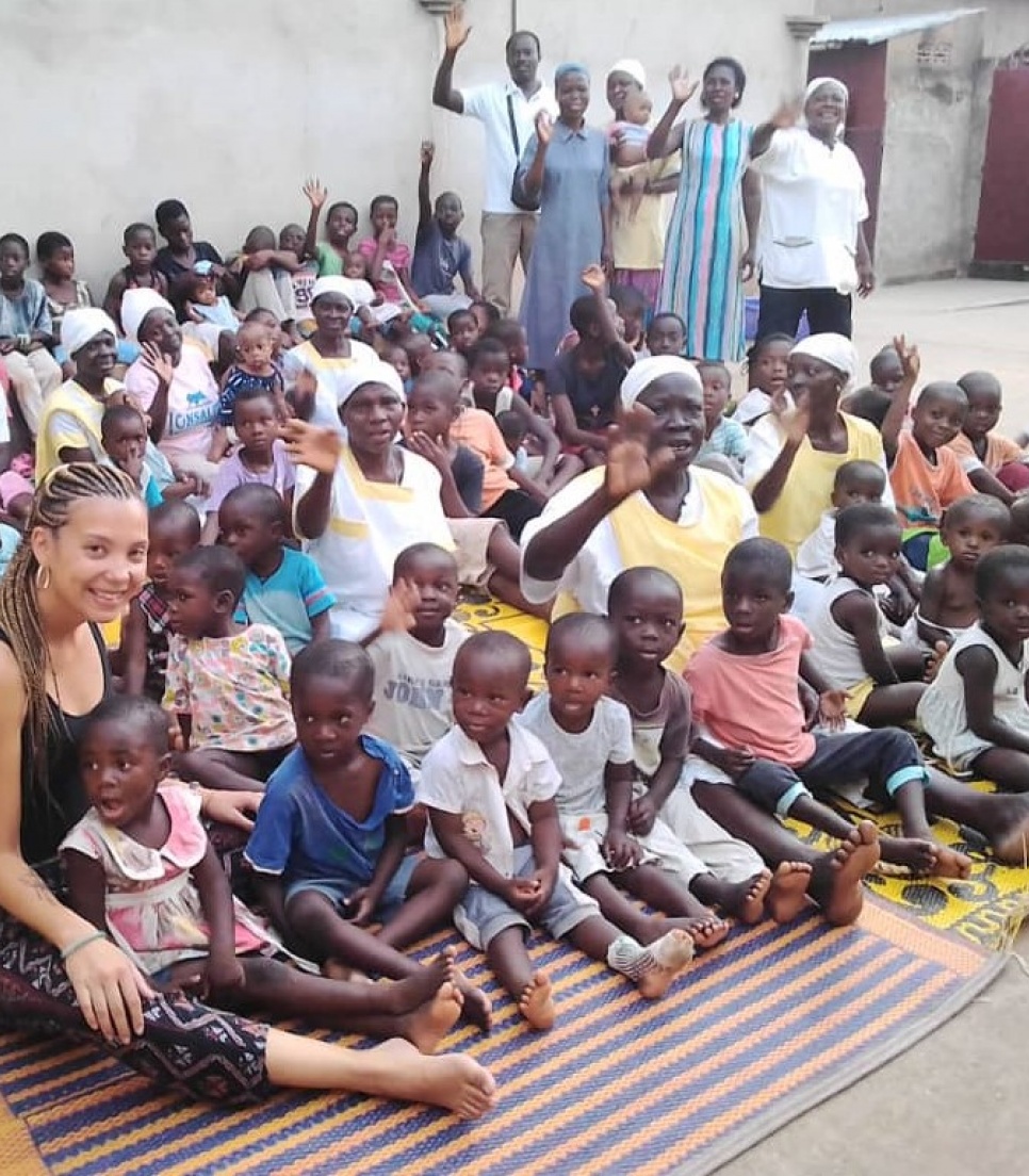 Humanitært forløb på et børnecenter i Togo