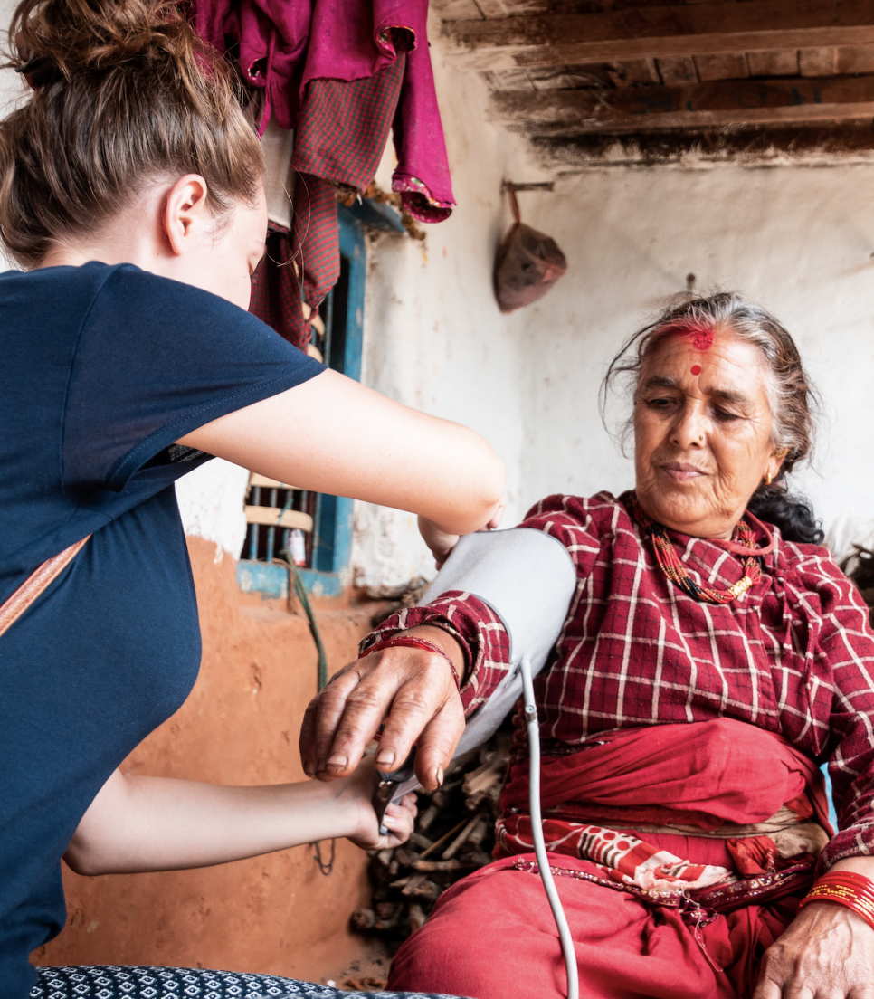 humanitært ophold i Nepal eller praktik