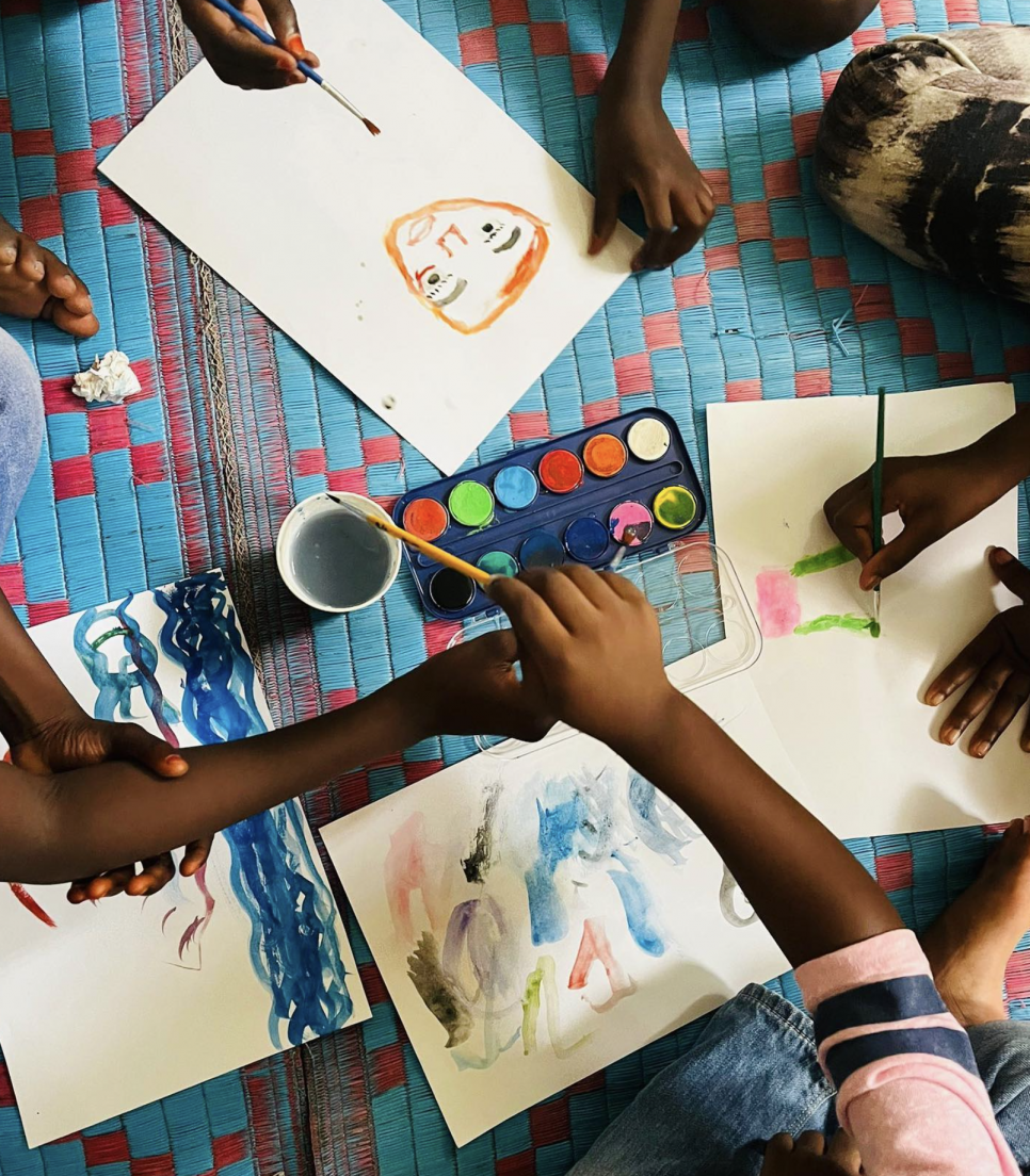 Frivillig undervisning i Senegal