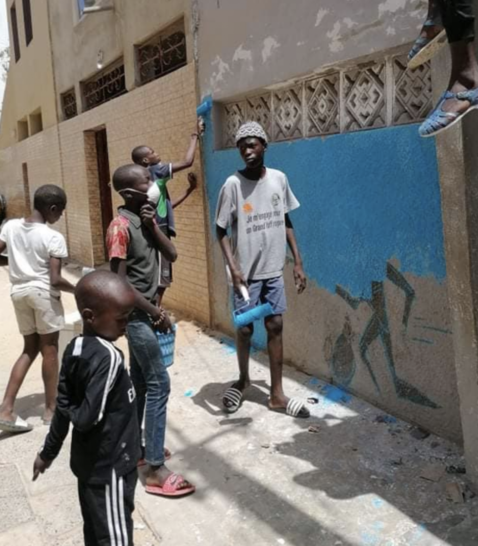 Studerende i praktikophold med humanitært fokus i Afrika