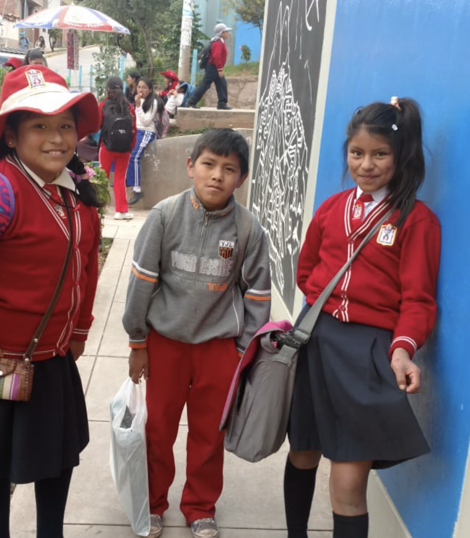 Program i en børnehave i Peru