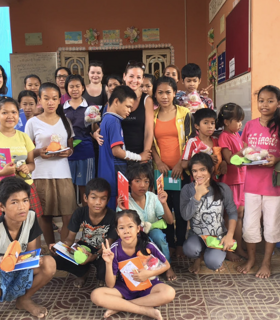 Undervise i engelsk i Cambodja