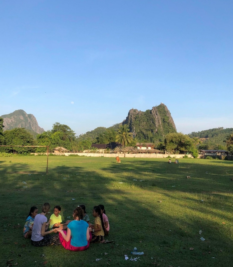 Undervisningspraktik i Laos